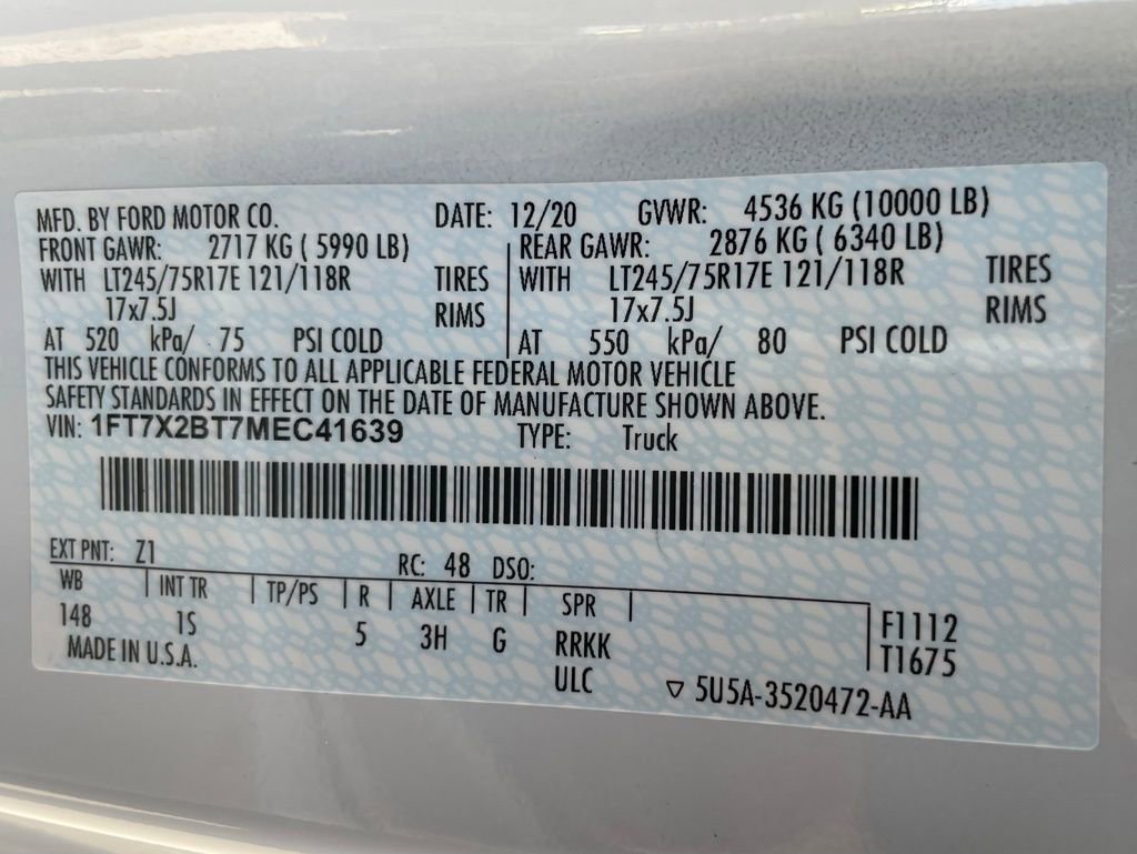 Used 2021 Ford F250 XL w/ Power Equipment Group AWD/4WD image 43