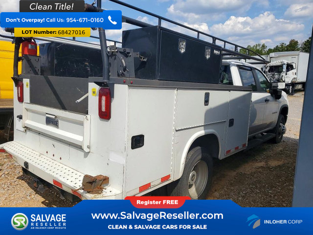 Used 2022 Chevrolet Silverado 3500 W/T w/ WT Convenience Package RWD image 4