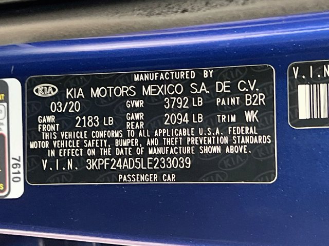 Used 2020 Kia Forte LXS FWD image 30