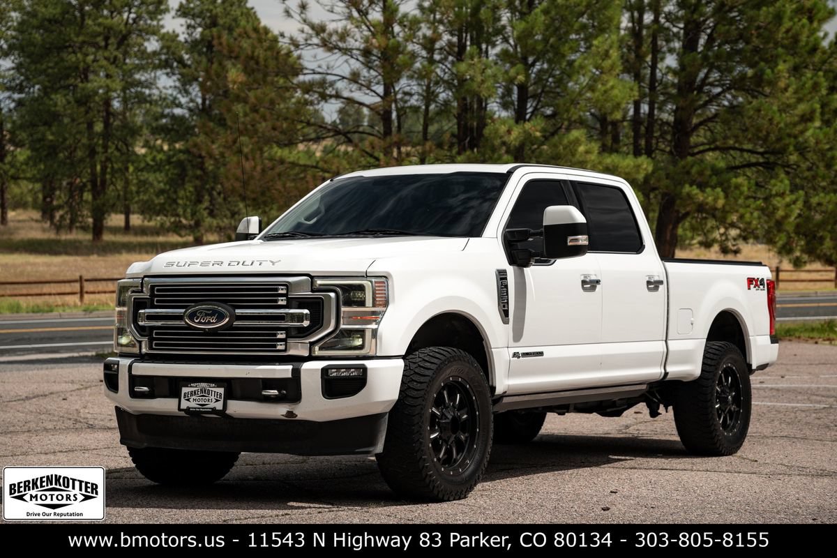 Used 2020 Ford F350 Limited AWD/4WD image 8