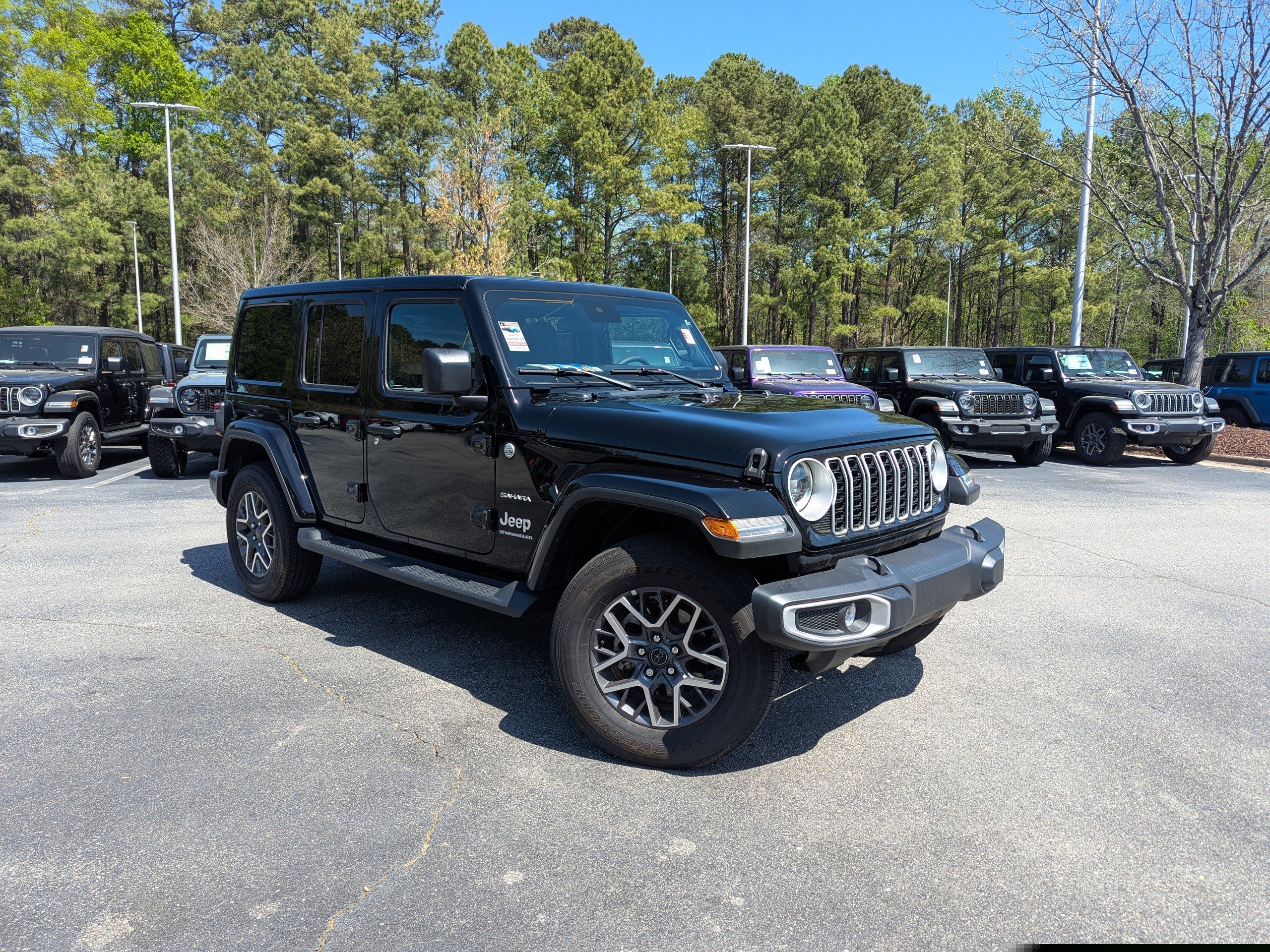 Used 2024 Jeep Wrangler Sahara w/ Safety Group image 3