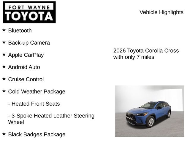 New 2026 Toyota Corolla Cross LE image 7