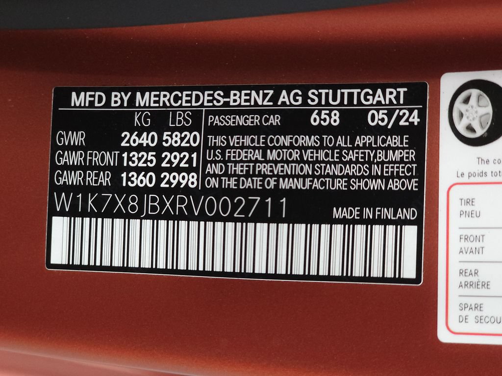 Certified 2024 Mercedes-Benz AMG GT 63 image 37