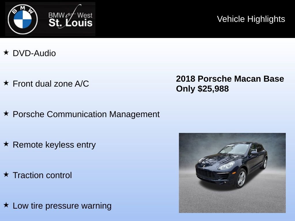 Used 2018 Porsche Macan image 7