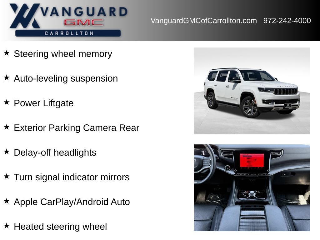 Used 2024 Jeep Wagoneer Series II w/ Flexible Seating Group AWD/4WD image 12