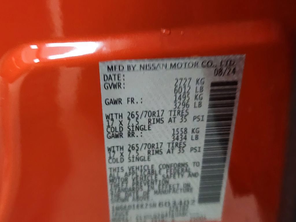 Used 2025 Nissan Frontier PRO-4X w/ Pro Convenience Package image 42