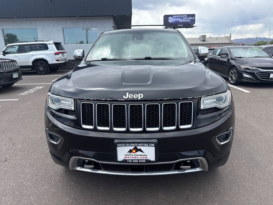 Used 2015 Jeep Grand Cherokee Overland w/ Advanced Technology Group AWD/4WD image 2