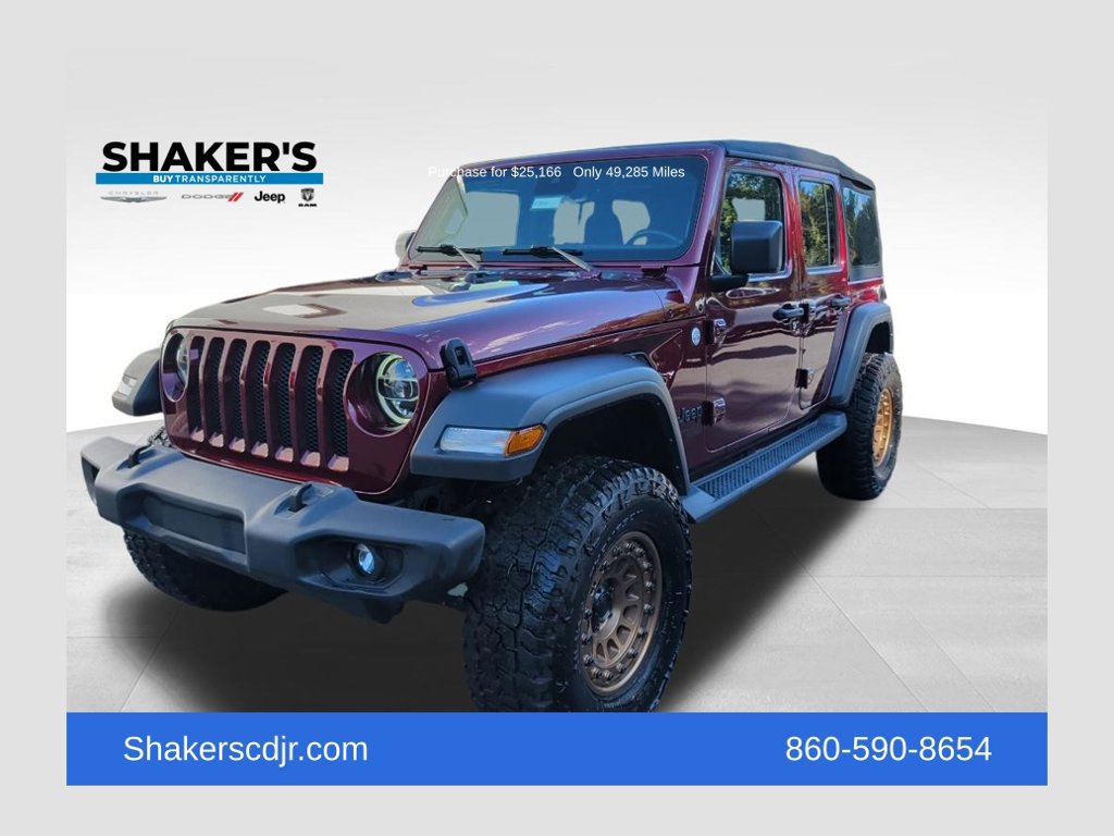Used 2021 Jeep Wrangler Unlimited Sport