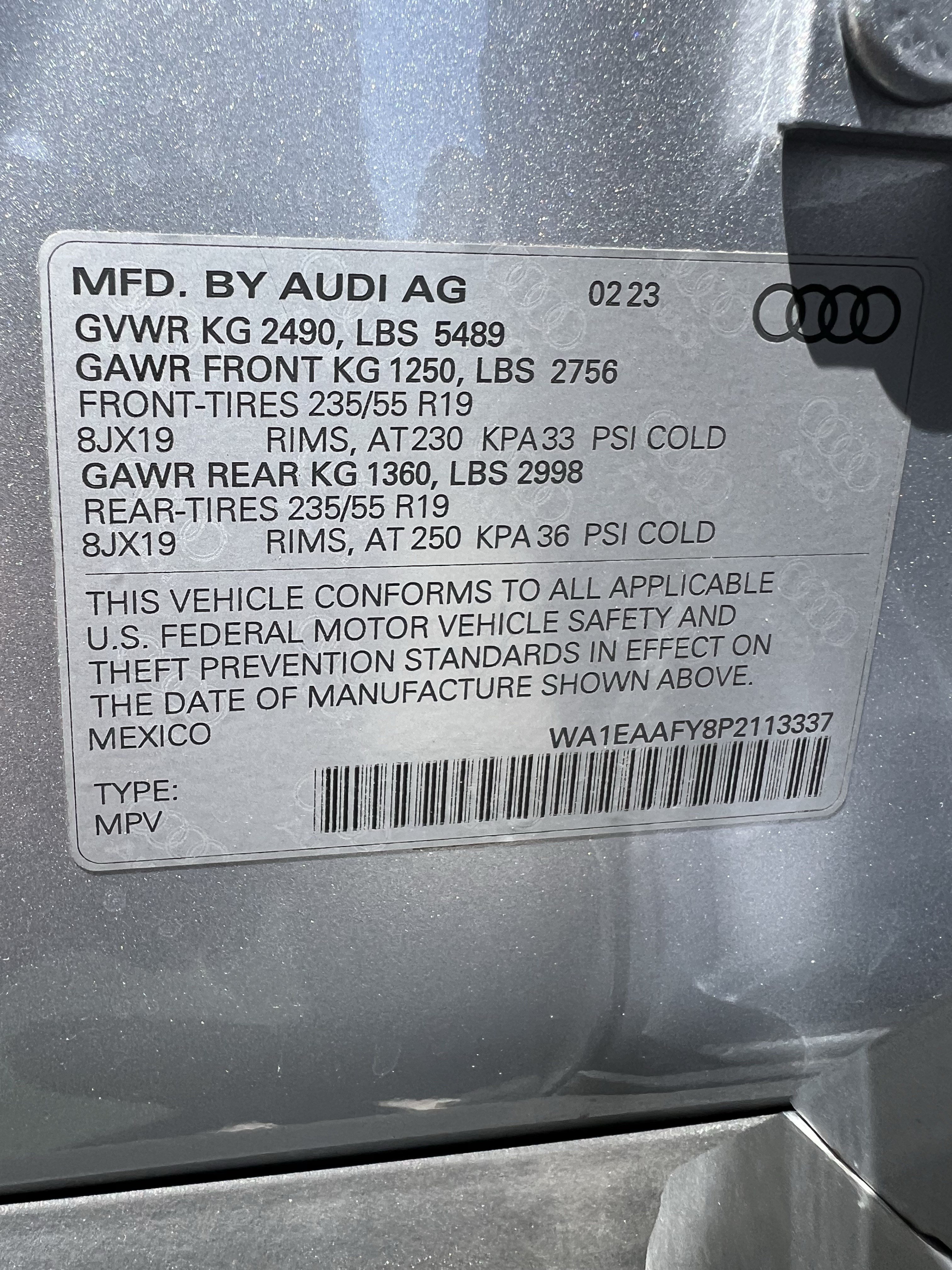 Certified 2023 Audi Q5 2.0T Premium Plus w/ Premium Plus Package AWD/4WD image 36