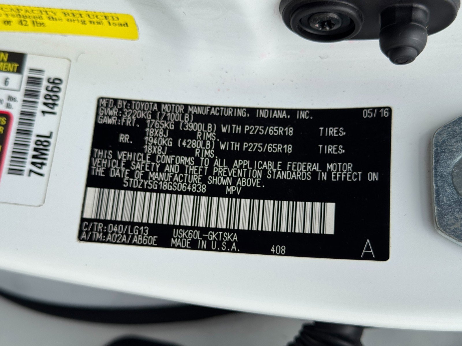 Used 2016 Toyota Sequoia SR5 image 45