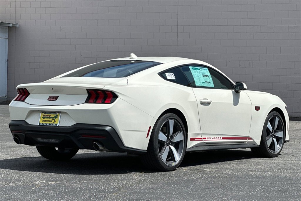 New 2025 Ford Mustang GT Premium w/ 60th Anniversary Package image 4