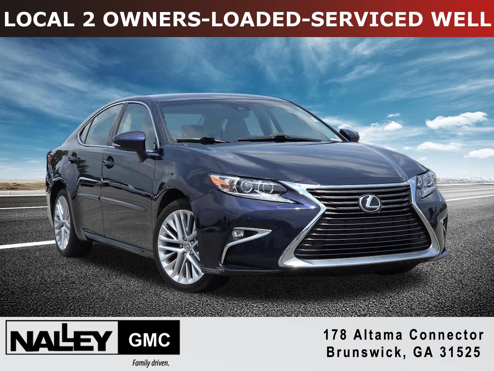 Used 2016 Lexus ES 350 w/ Luxury Package w/Wood Trim