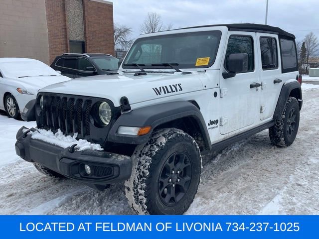 Used 2022 Jeep Wrangler Unlimited Sport image 1