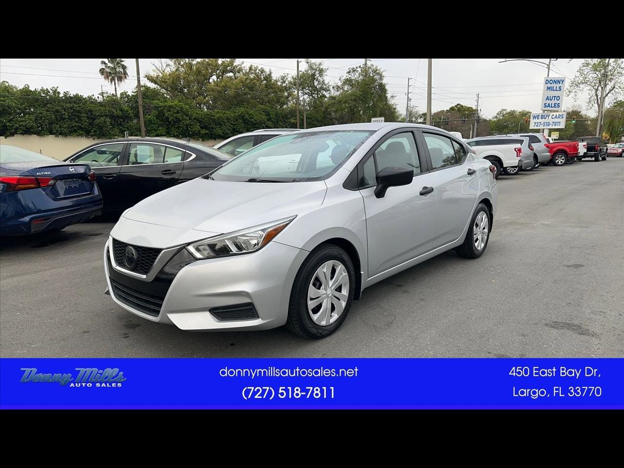 Used 2021 Nissan Versa S image 1