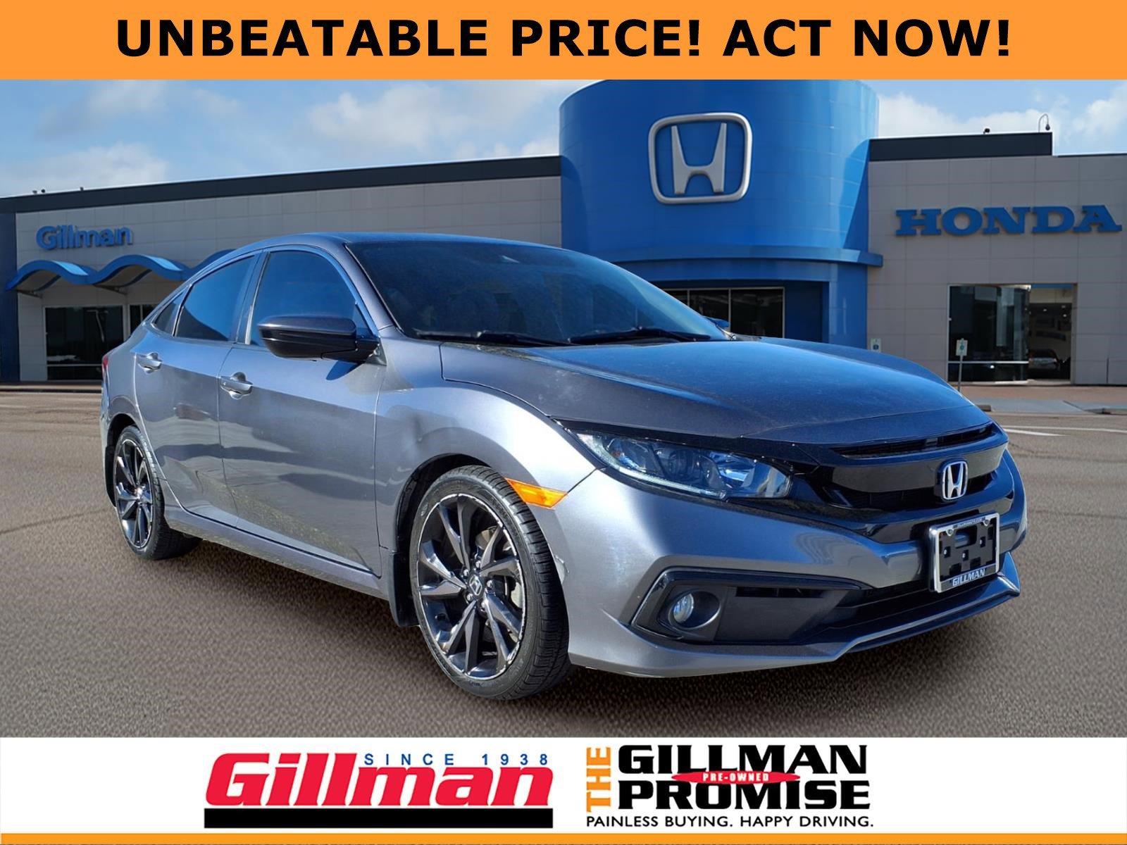 Used 2020 Honda Civic Sport image 1