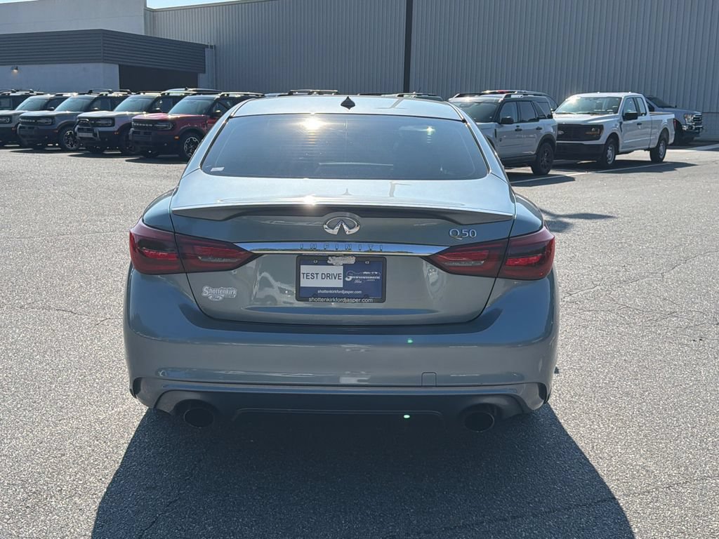 Used 2020 INFINITI Q50 Luxe RWD image 6