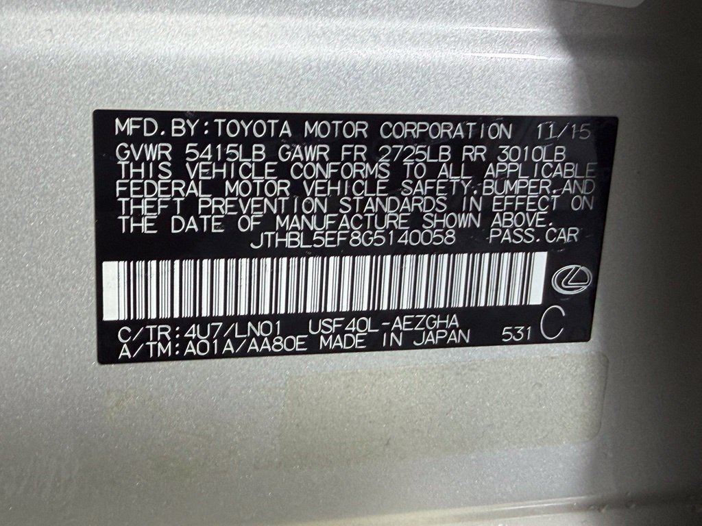 Used 2016 Lexus LS 460 w/ Comfort Package RWD image 25