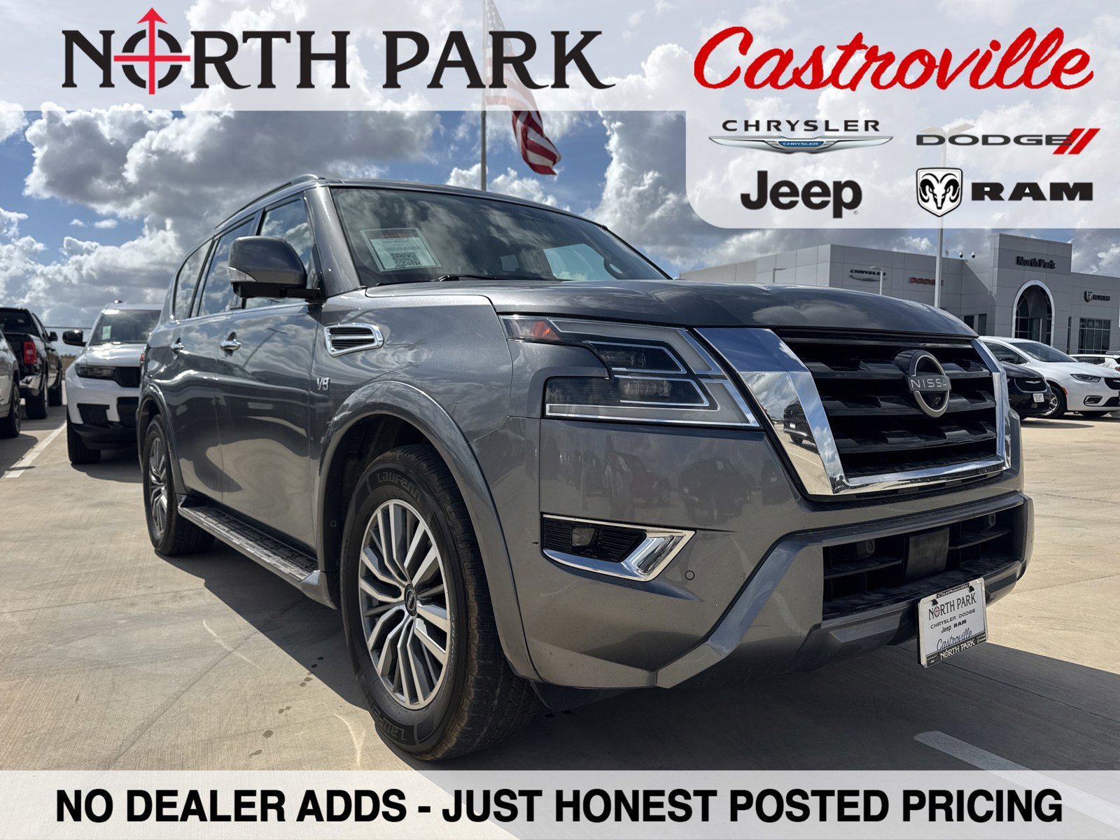 Used 2021 Nissan Armada SL w/ Captain's Chairs Package