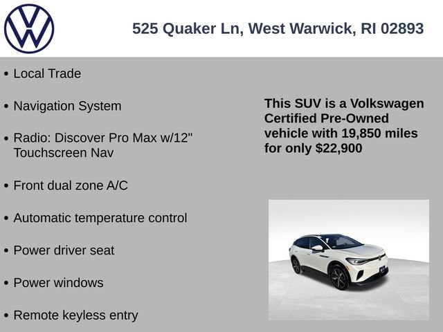 Certified 2023 Volkswagen ID.4 Pro S image 7