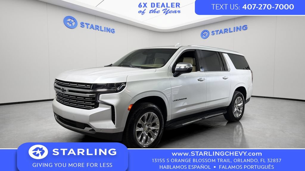 Certified 2021 Chevrolet Suburban Premier w/ Premium Package