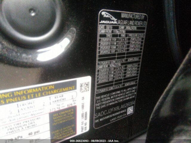 Used 2020 Jaguar F-PACE Premium image 21