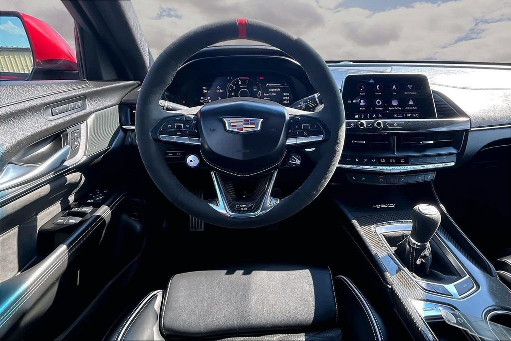 Used 2022 Cadillac CT4 V Blackwing w/ Carbon Fiber 1 Package RWD image 8