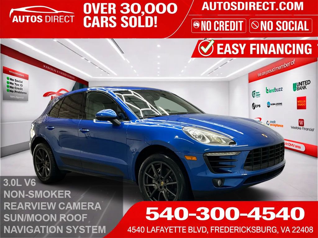 Used 2016 Porsche Macan S w/ Infotainment Package AWD/4WD image 1