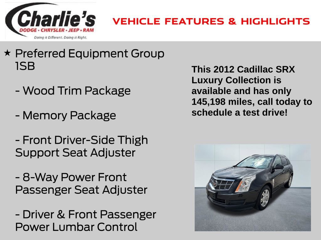 Used 2012 Cadillac SRX Luxury image 4