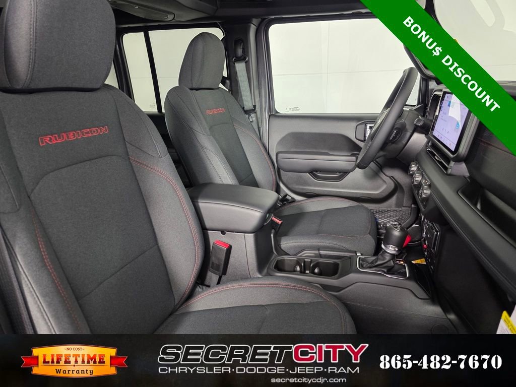 New 2025 Jeep Wrangler Unlimited Rubicon w/ Steel Bumper Group image 30