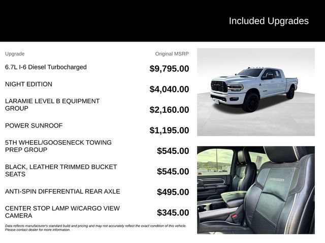 Used 2024 RAM 2500 Laramie w/ Night Edition AWD/4WD image 5