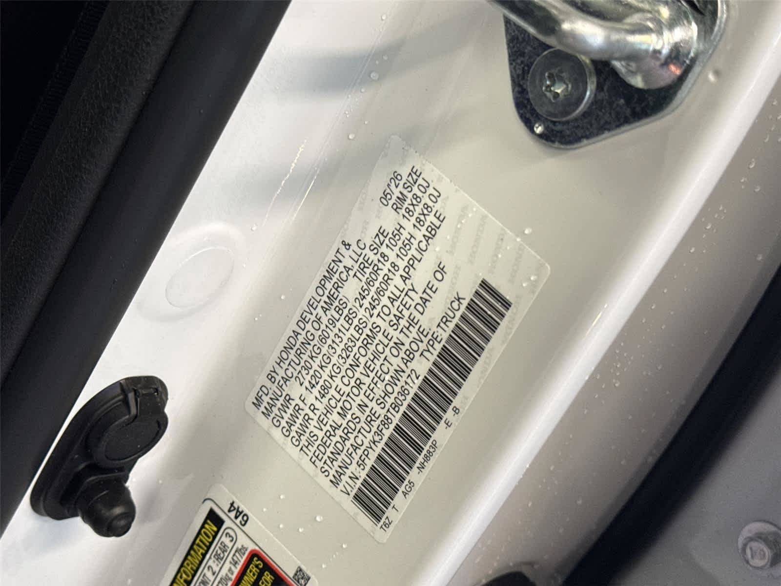 Used 2026 Honda Ridgeline Black Edition image 32