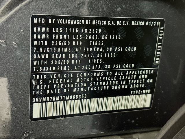 New 2026 Volkswagen Tiguan SE AWD/4WD image 32