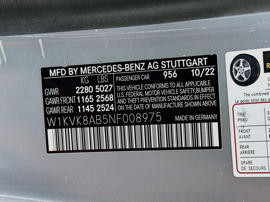 Certified 2022 Mercedes-Benz SL 55 AMG 4MATIC image 31