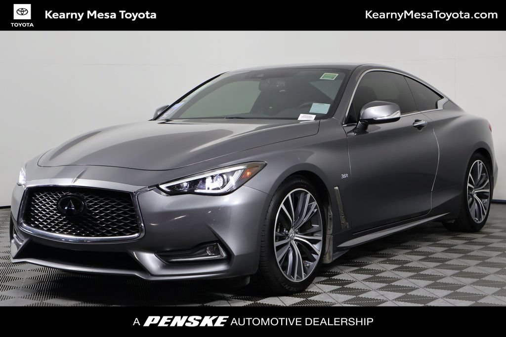 Used 2019 INFINITI Q60 3.0t Luxe w/ Essential Package RWD image 1