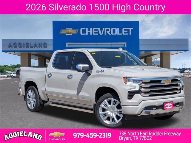 New 2026 Chevrolet Silverado 1500 High Country AWD/4WD image 1
