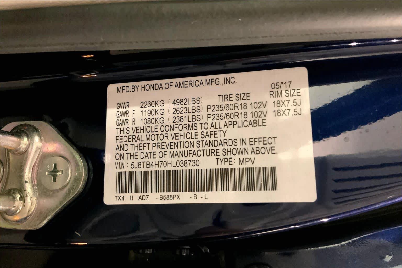 Used 2017 Acura RDX w/ Advance Package AWD/4WD image 37