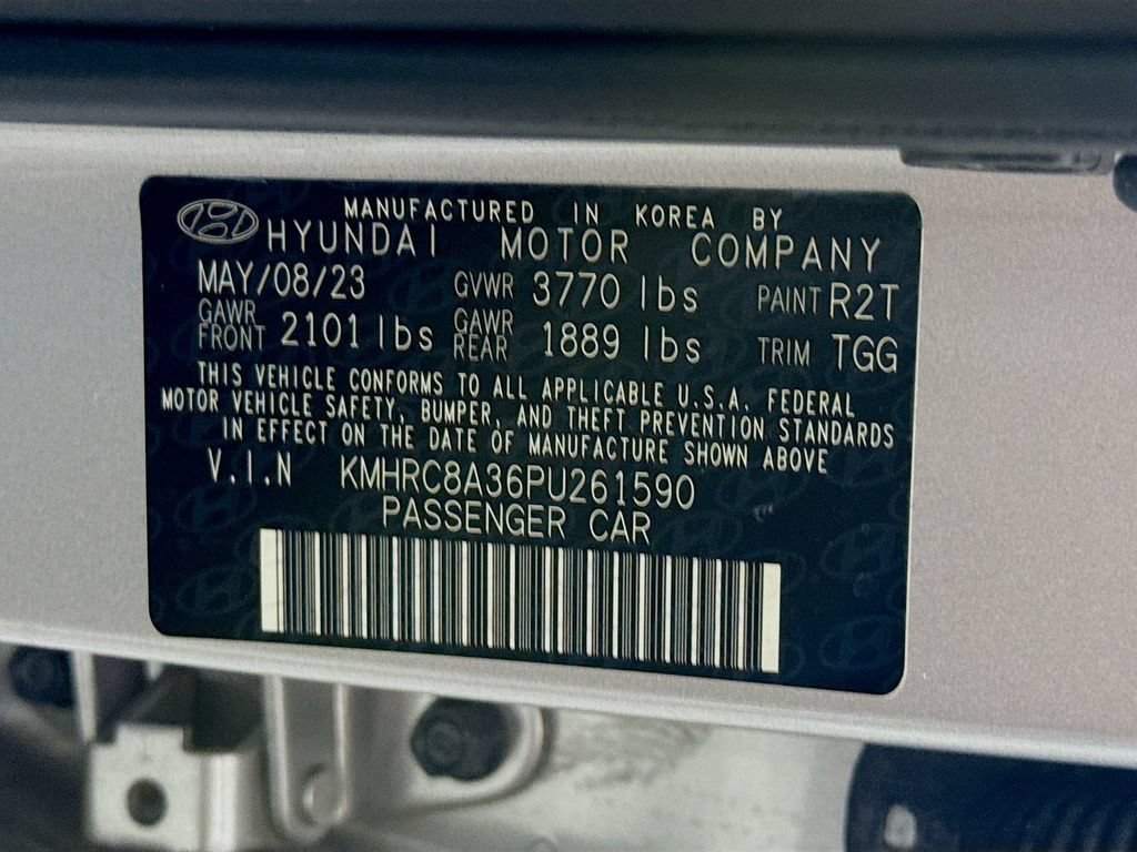 Certified 2023 Hyundai Venue SEL FWD image 36
