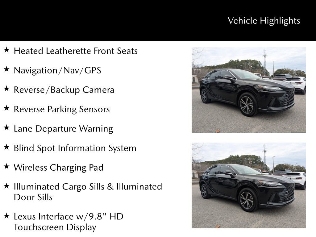 Used 2024 Lexus RX 350 FWD w/ Accessory Package (K3) image 32