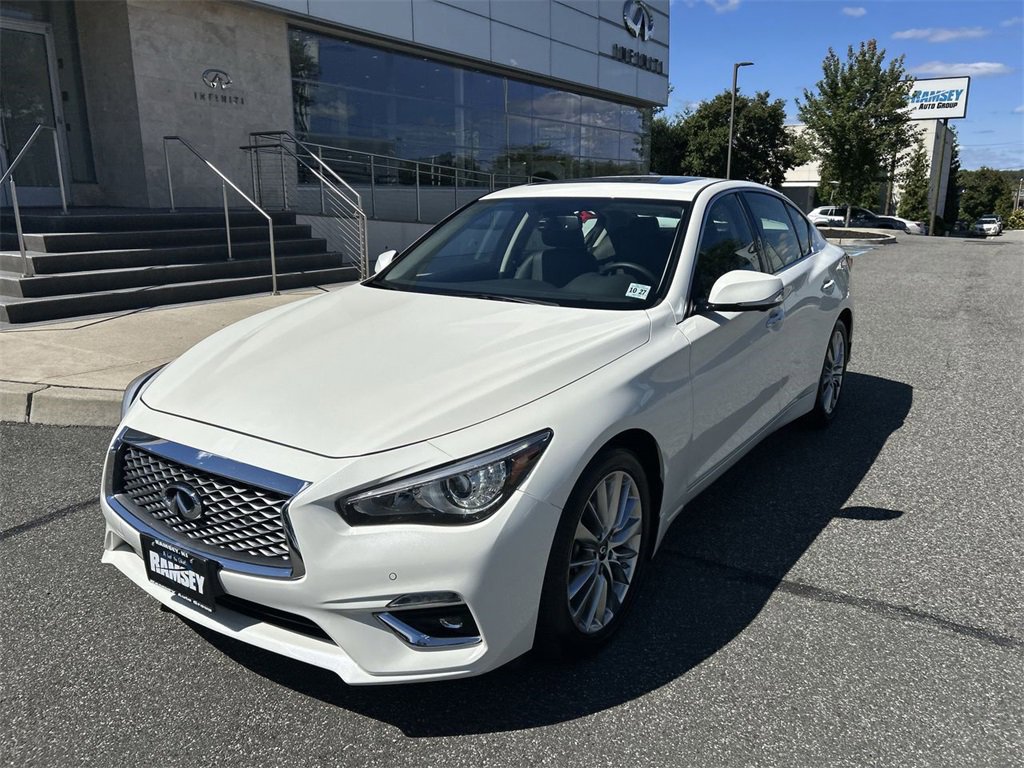 Certified 2023 INFINITI Q50 Luxe w/ Cargo Package image 4