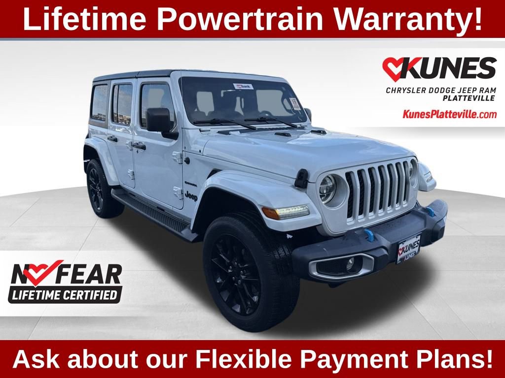 Used 2022 Jeep Wrangler Unlimited Sahara w/ Cold Weather Group image 1