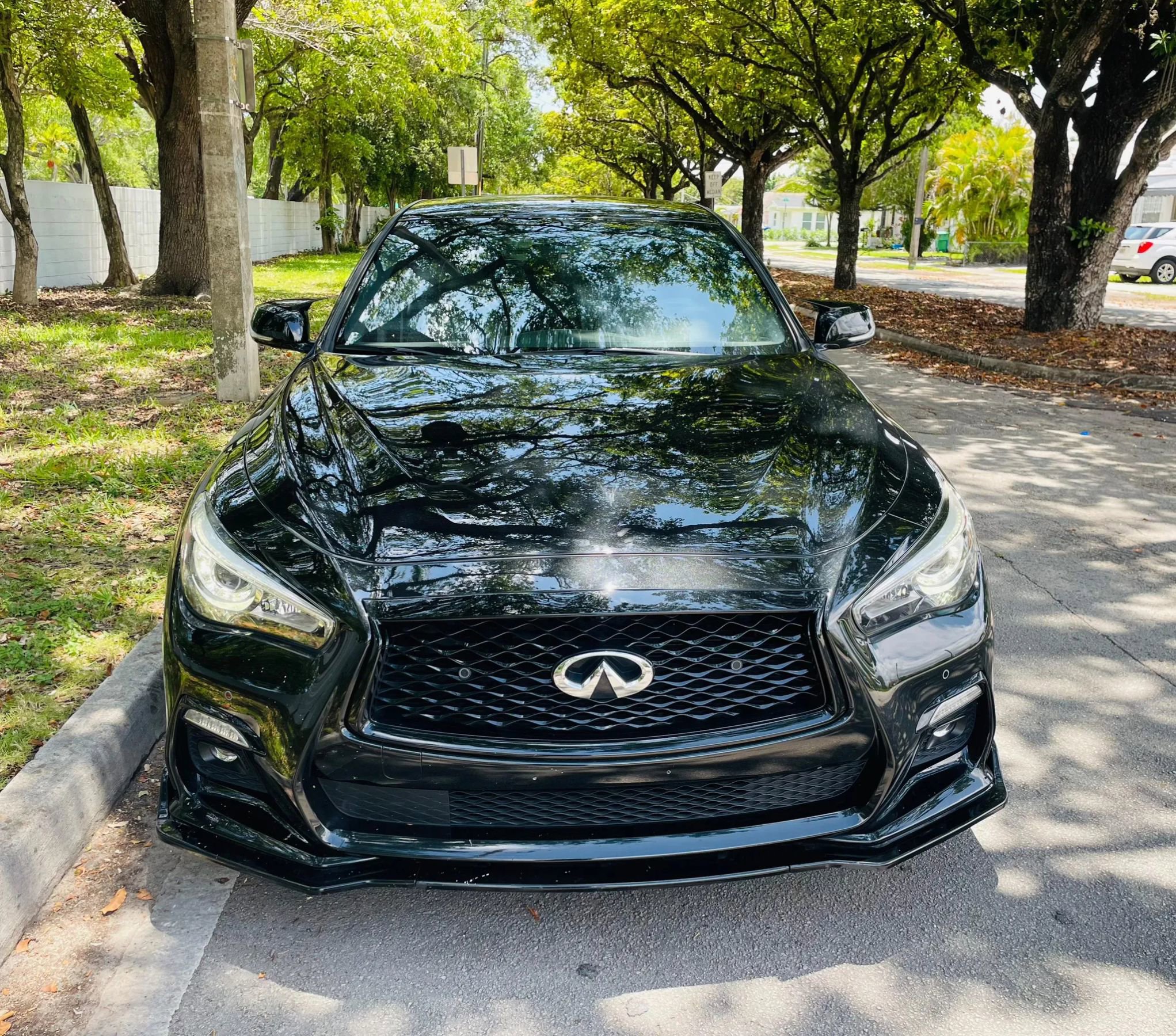 Used 2021 INFINITI Q50 Red Sport 400 AWD/4WD image 8