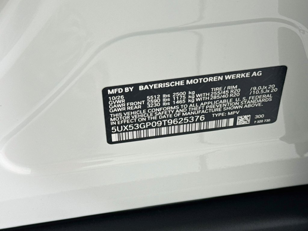 New 2026 BMW X3 xDrive30i w/ Convenience Package AWD/4WD image 31