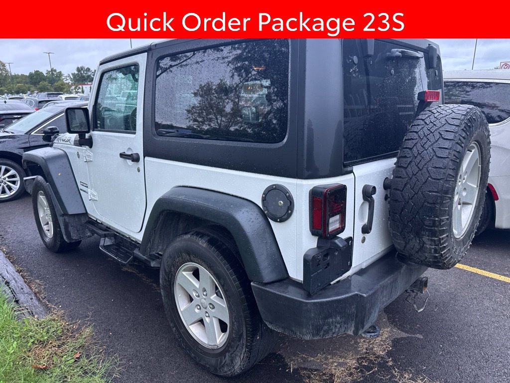 Used 2016 Jeep Wrangler Sport w/ Quick Order Package 23S AWD/4WD image 4