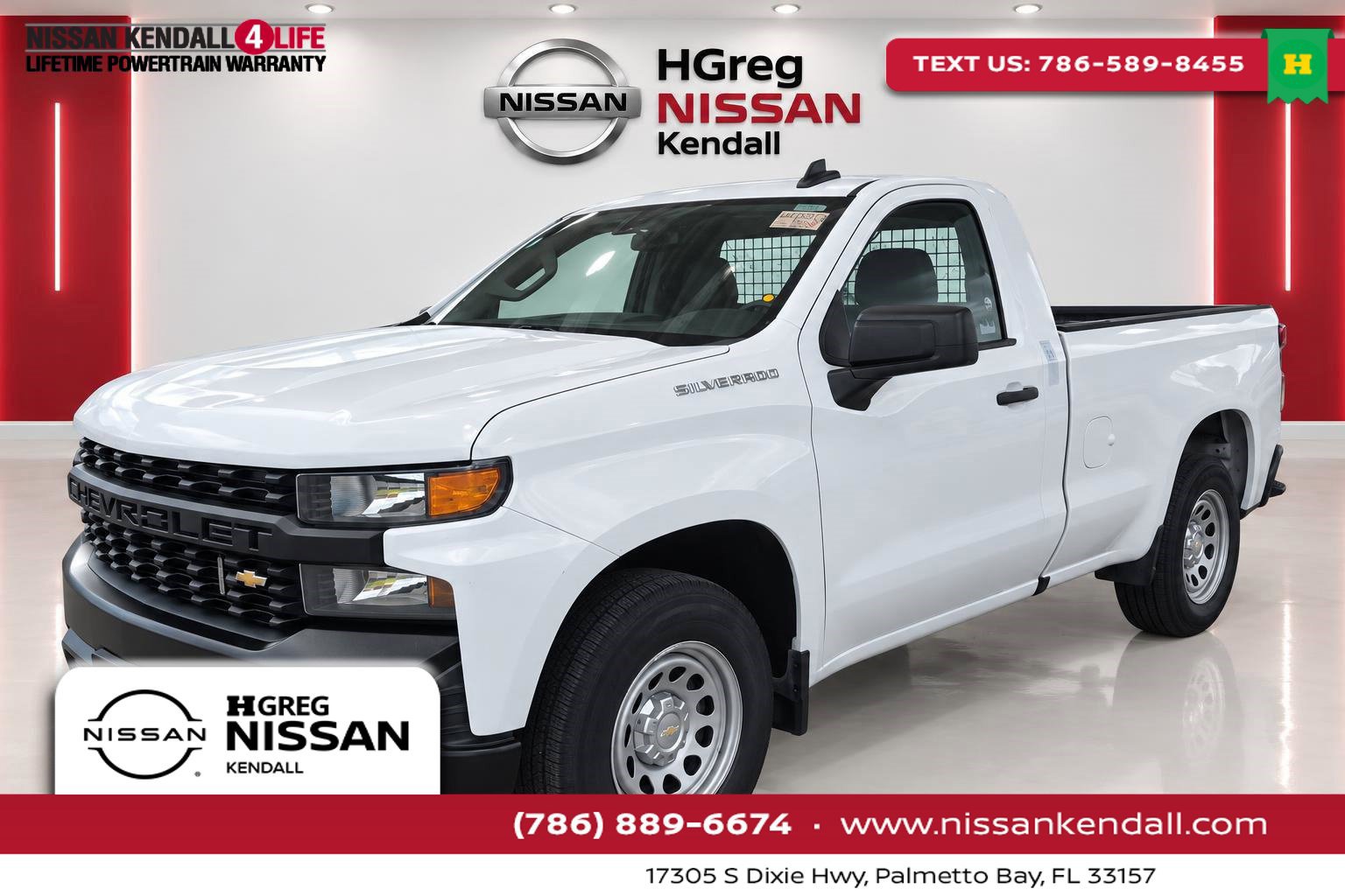 Used 2019 Chevrolet Silverado 1500 W/T RWD image 1