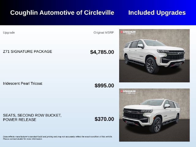 Used 2021 Chevrolet Suburban Z71 w/ Z71 Signature Package AWD/4WD image 3