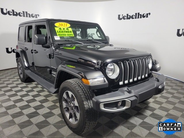 Used 2021 Jeep Wrangler Unlimited Sahara w/ Cold Weather Group