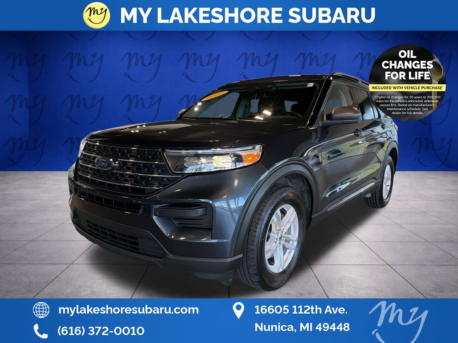 Used 2022 Ford Explorer XLT AWD/4WD image 3