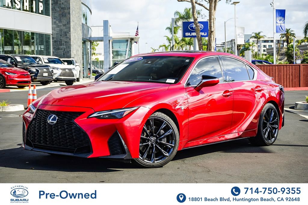 Used 2022 Lexus IS 350 F Sport w/ Accessory Package