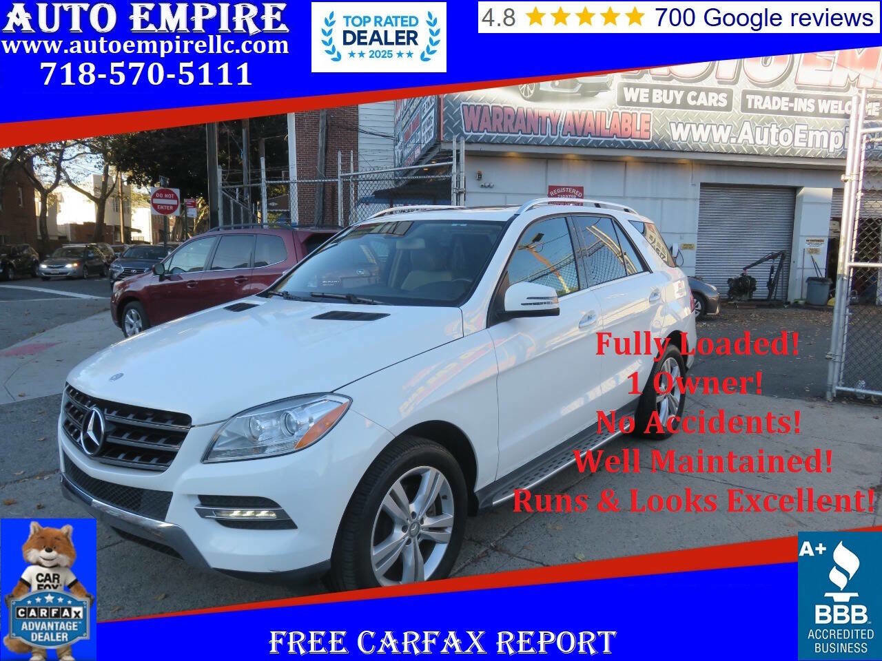 Used 2015 Mercedes-Benz ML 350 4MATIC w/ Premium 1 Package