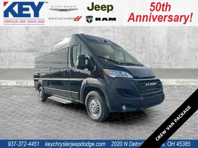 New 2025 RAM ProMaster 3500 w/ Crew Van Package